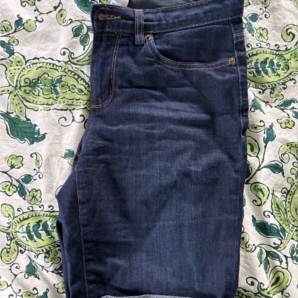 Duluth Trading Co Dark Blue Women's Jean Shorts